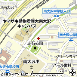 東京都八王子市南大沢4丁目周辺の地図