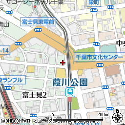 東建コーポレーション株式会社　ホームメイト・千葉店周辺の地図