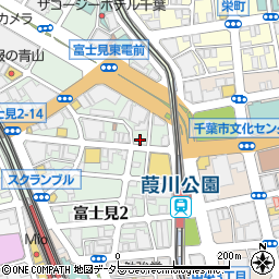 0秒レモンサワー 仙台ホルモン焼肉酒場 ときわ亭千葉店周辺の地図