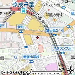 千葉駅前心療内科周辺の地図