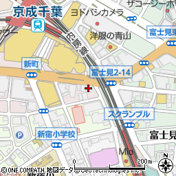 新健勝苑千葉店周辺の地図