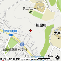 東京都町田市相原町3661周辺の地図