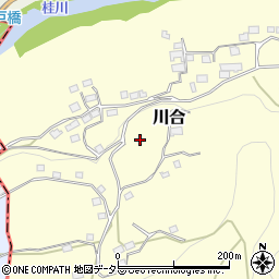 〒409-0122 山梨県上野原市川合の地図