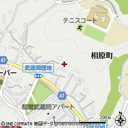東京都町田市相原町3678周辺の地図