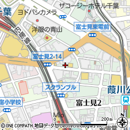 サクライアームズビル周辺の地図