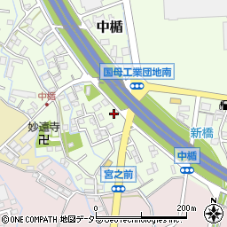 株式会社シンサナミ　甲府営業所周辺の地図