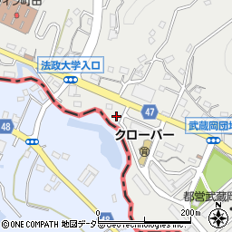 東京都町田市相原町3342周辺の地図