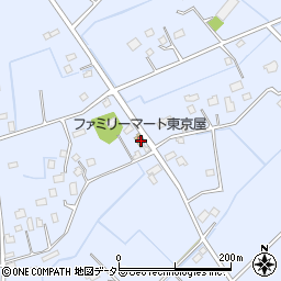 ファミリーマート東京屋周辺の地図