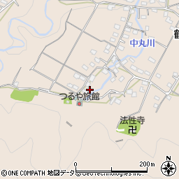山梨県上野原市鶴島1426-1周辺の地図