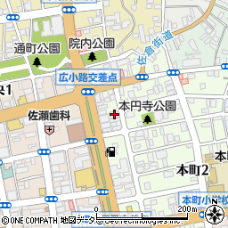 エイム本町周辺の地図