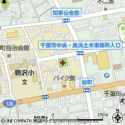 鶴沢公園周辺の地図