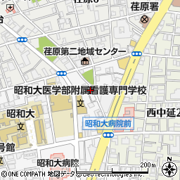 東京都品川区旗の台1丁目2-7周辺の地図