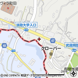 東京都町田市相原町3343周辺の地図