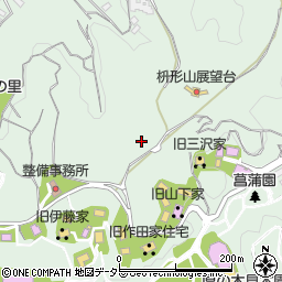 生田緑地周辺の地図