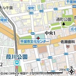 三井ガーデンホテル千葉周辺の地図