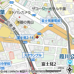 千葉ゴールデンパーキングFH周辺の地図