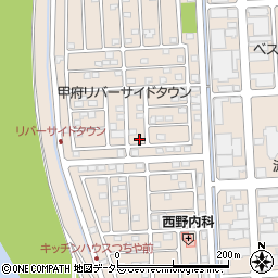 山梨県中央市山之神2099-18周辺の地図