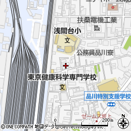 日本民謡会館周辺の地図
