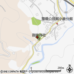 山梨県大月市猿橋町猿橋1768周辺の地図