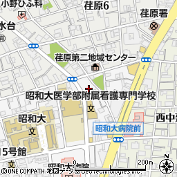 東京都品川区旗の台1丁目2-29周辺の地図