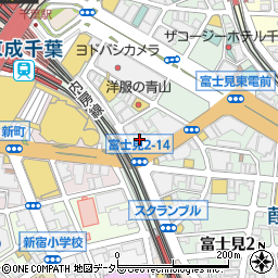 スウィーティー・ネイル　千葉富士見店周辺の地図