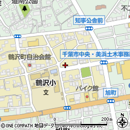 千葉県千葉市中央区鶴沢町12-14周辺の地図