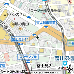 ホットヨガサロン・ラビエ　千葉店周辺の地図