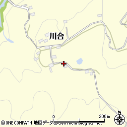 山梨県上野原市川合272周辺の地図