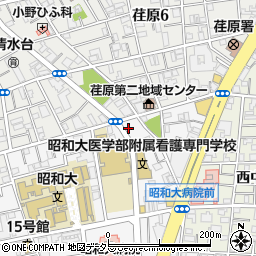 東京都品川区旗の台1丁目2-31周辺の地図