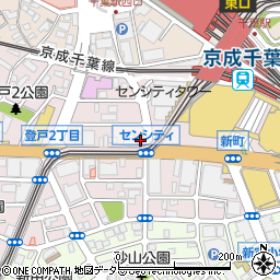 日本歯科口腔外科クリニック千葉周辺の地図