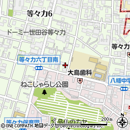 勝野商店周辺の地図