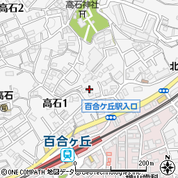 上野大ハウス周辺の地図