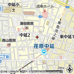 やきとりのとり吉 荏原中延店周辺の地図