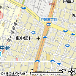 株式会社東光　本社周辺の地図