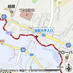 東京都町田市相原町3357-1周辺の地図