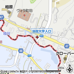 東京都町田市相原町3356周辺の地図