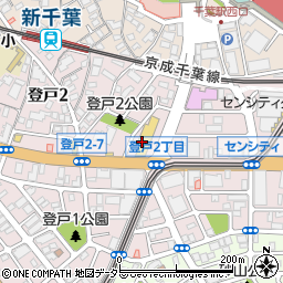 ネッツトヨタ千葉登戸店周辺の地図