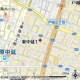 東京都品川区東中延1丁目5-20周辺の地図