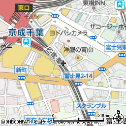 ビッグエコー BIG ECHO 千葉駅前本店周辺の地図