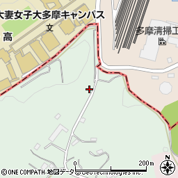 東京都町田市上小山田町1071周辺の地図