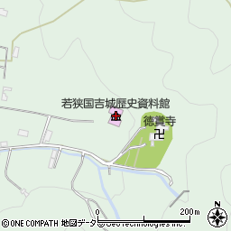 若狭国吉城歴史資料館周辺の地図