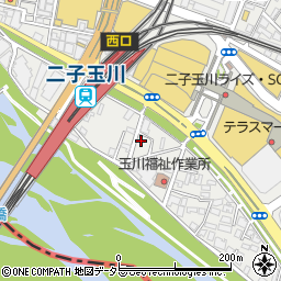 東京都世田谷区玉川1丁目8-3周辺の地図