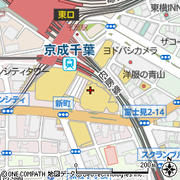 開運館Ｅ＆Ｅ　千葉ジュンヌ鑑定所周辺の地図