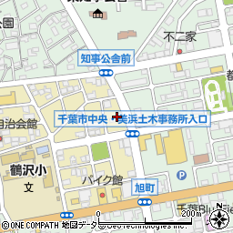 千葉県千葉市中央区鶴沢町14周辺の地図