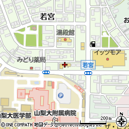 保険フォーラム山梨中央店周辺の地図