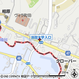 東京都町田市相原町3360周辺の地図