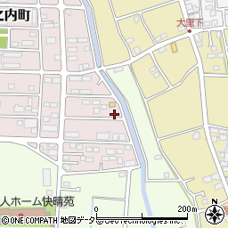 山梨県甲府市堀之内町872周辺の地図