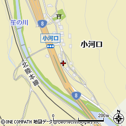 福井県敦賀市小河口8周辺の地図