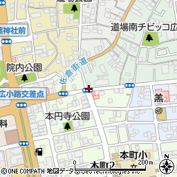 本町一丁目周辺の地図