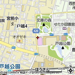 荏原警察署宮前交番周辺の地図
